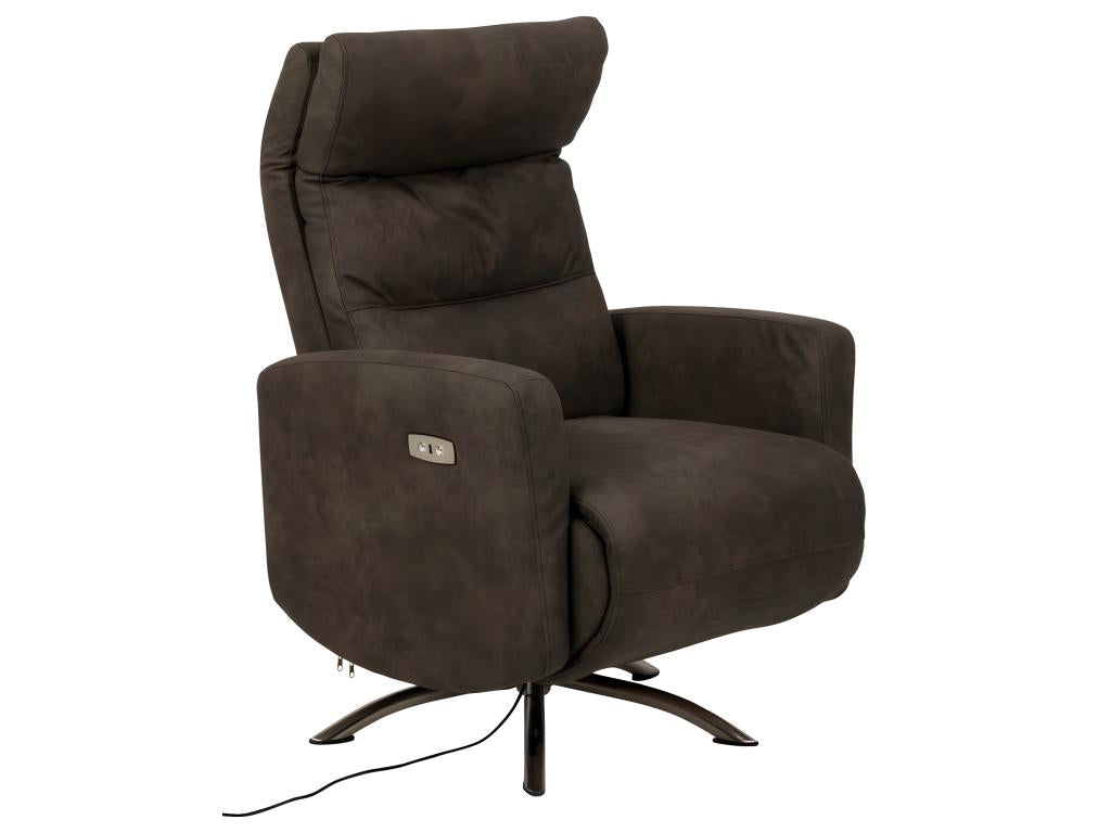 Calmetop recliner chair, grey. 45334ERSV