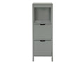 Half-column bathroom cabinet/toilet cabinet - 1 shelf and 2 drawers FRG127-SG 41253AAHI