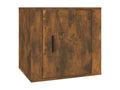 2-piece bedside tables, smoked oak, 50x39x47 cm, 24085NZKI