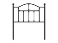 Black metal headboard 80 cm 52057SPWZ