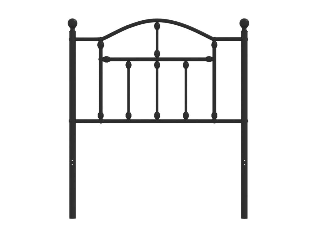 Black metal headboard 80 cm 52057SPWZ