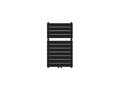 Steam Bathroom Radiator 500x800 mm Black Designer Radiator with Connection 11734EGBM