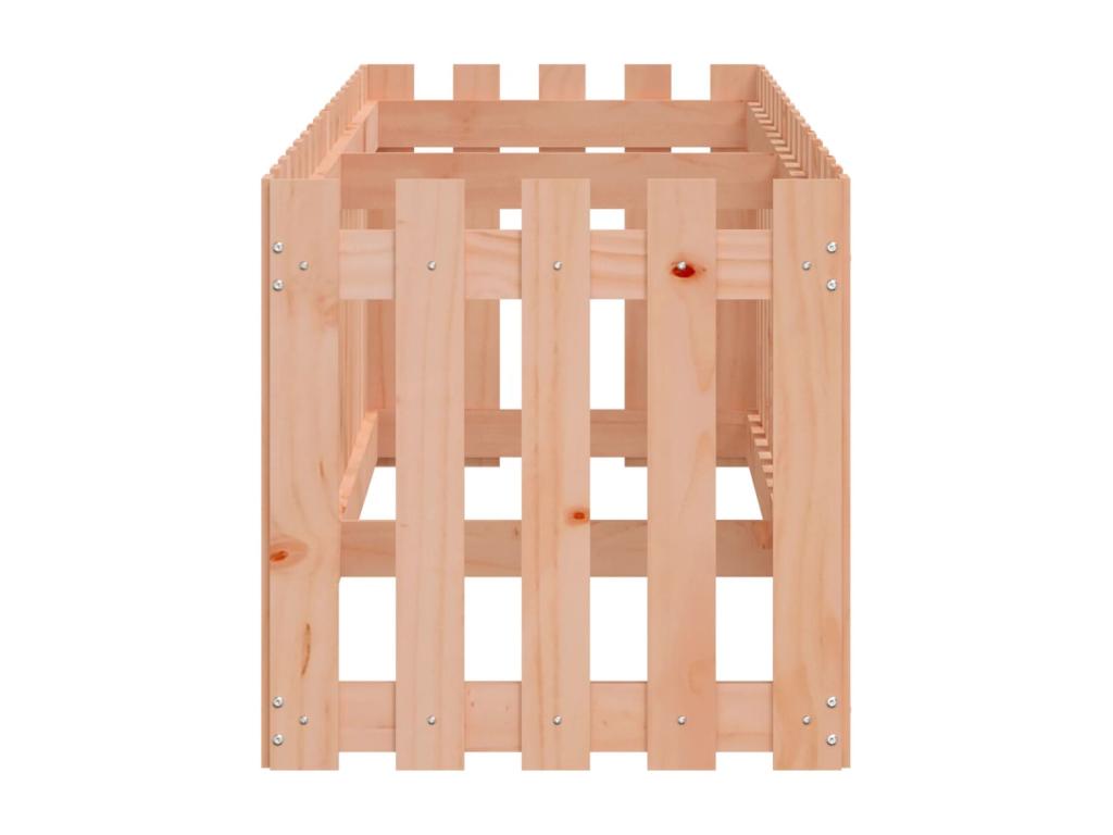 Nidchicshop Solid Wood Fence Designer Raised Garden Bed 77308XKSN