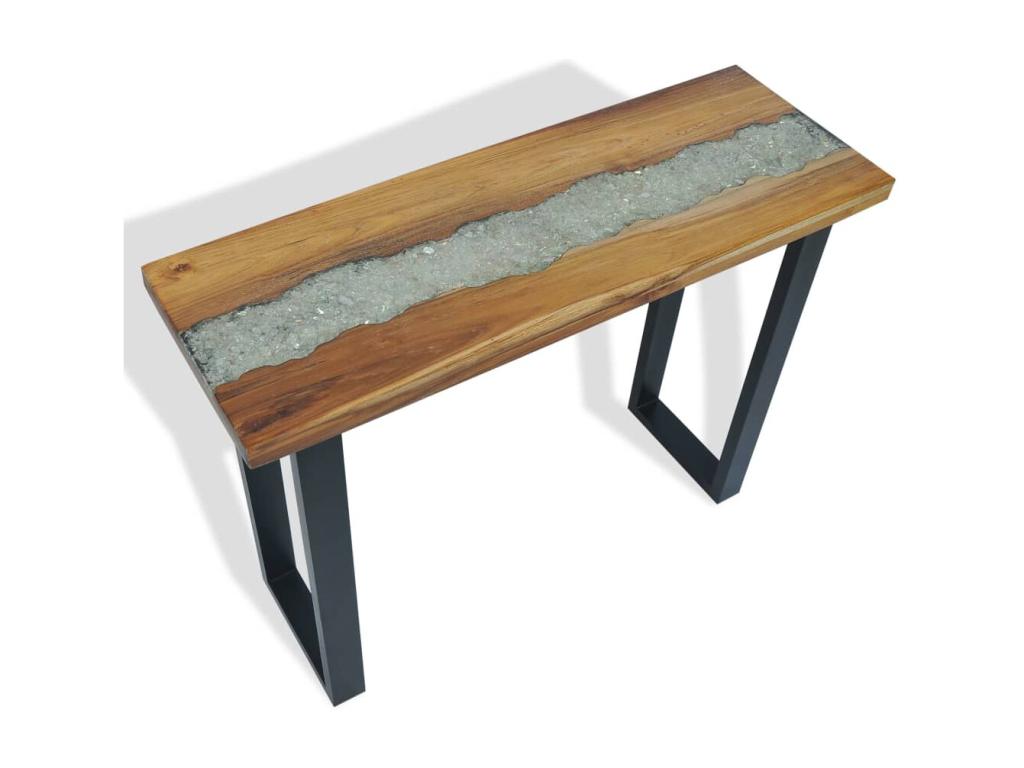 Teak console table 100x35x75 cm 10950KJSG