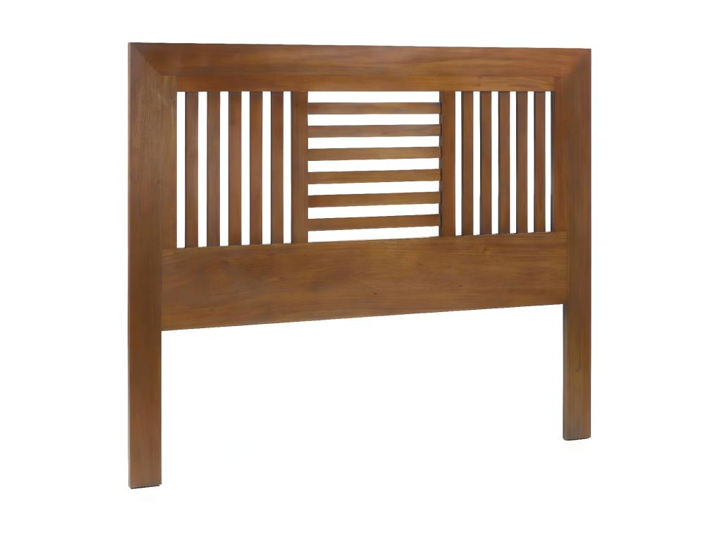 Brown Wooden Headboard 165x3x135cm - Nidchicshop 75736FJBL