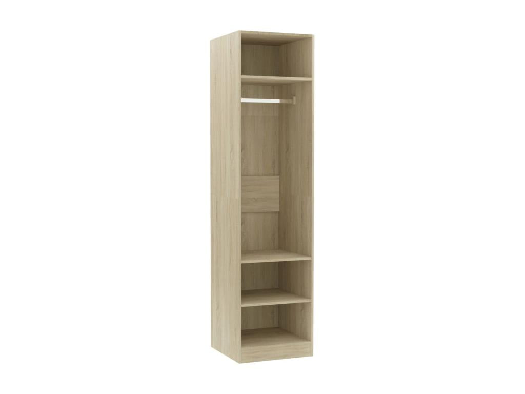 Calmetop Oak Wardrobe 50x50x200 cm Engineered Wood 51622ODWE