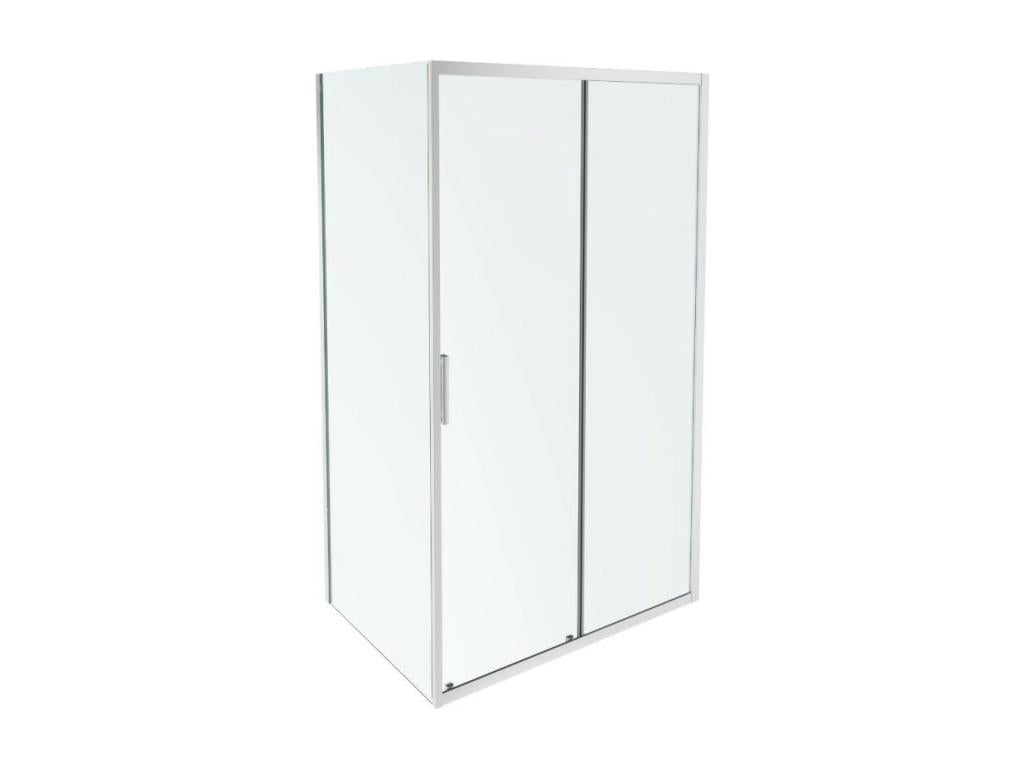 Nidchicshop Shower Enclosure: The ingenious sliding door for corner installation, 160x90 cm, 70204FGTH