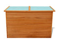 Garden storage box 126x72x72 cm Wood 34852OAHA