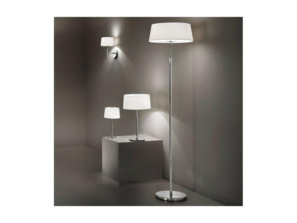 Nidchicshop Large Table Lamp with 2 White E14 Bulbs 03498OUVH