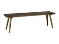 Brown recycled wood bench 140 cm Nidchicshop 93430SHQW