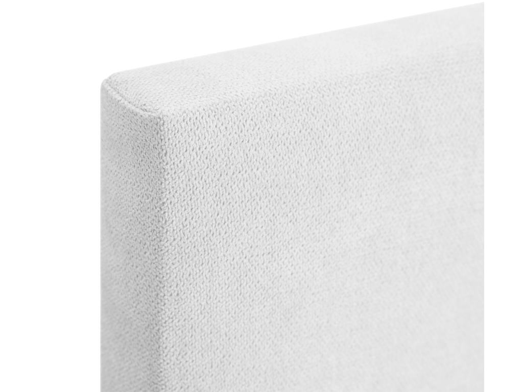 Nidchicshop Fabric Headboard with 2 Buttons, 145x50cm, Fits 135/140cm Beds - White 84167VWUH