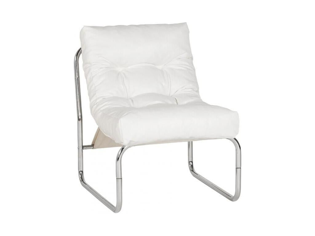Nidchicshop Designer Armchair 76cm White 90318ABPA