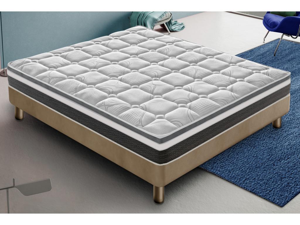100x200 cm Memory Foam Mattress - High Density - Reversible - 20 cm Thick 66217WYSC