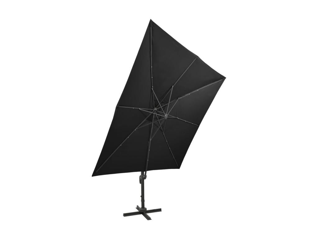 Black garden furniture parasol 02 0008523 82132MSTE