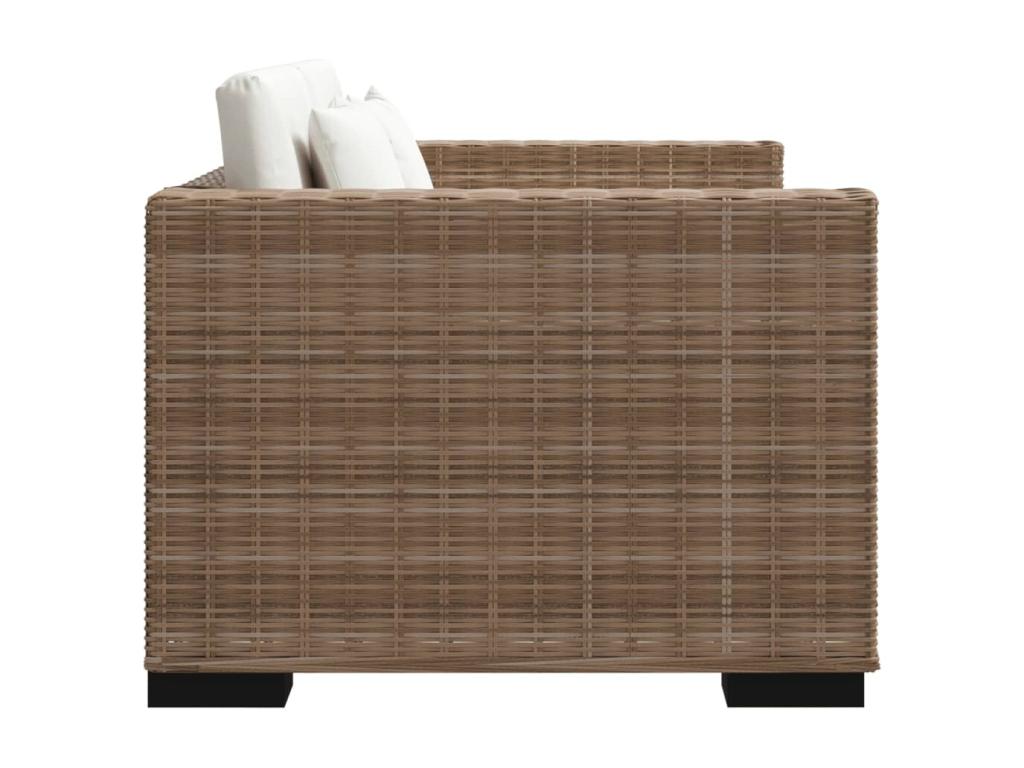 8-Piece 3-Seater Sofa Set, Genuine Rattan 68269IFMI