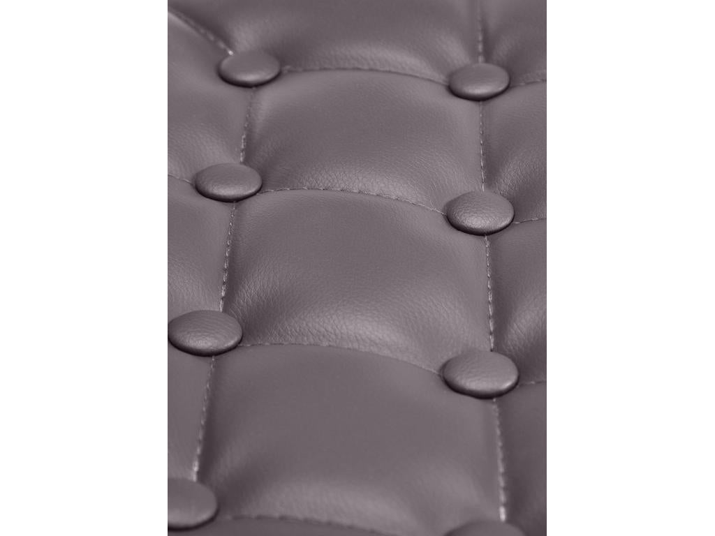 Bar stool x1, brown metal, 62x55x103 cm, 10 0004790 94777CQTS