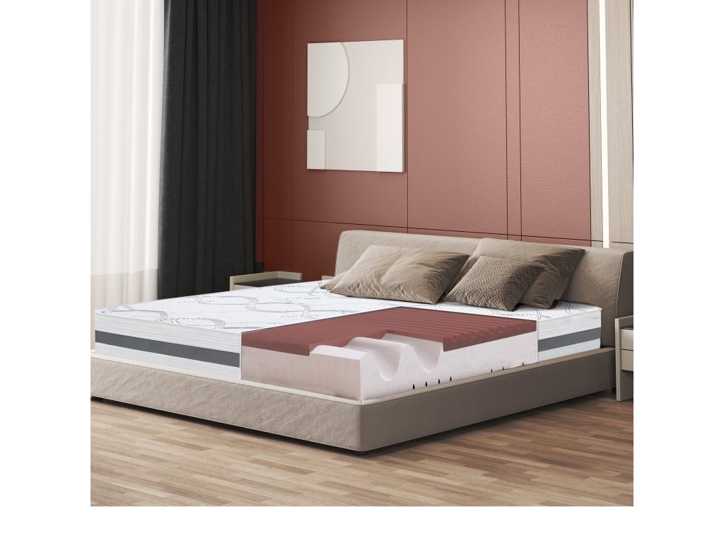 Single Mattress 115x205 with Memory Foam - Premium Quality - Height 27 cm - Made in Italy 33716KWVV