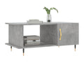 Concrete grey coffee table 90x50x40 cm engineered wood 37261IMXC