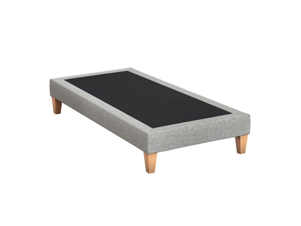 Bohometop grey upholstered decorative bed base 80x210 42396YDAJ