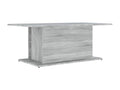 Nidchicshop Grey Coffee Table 102x55.5x40 cm Chipboard 07695PZWE
