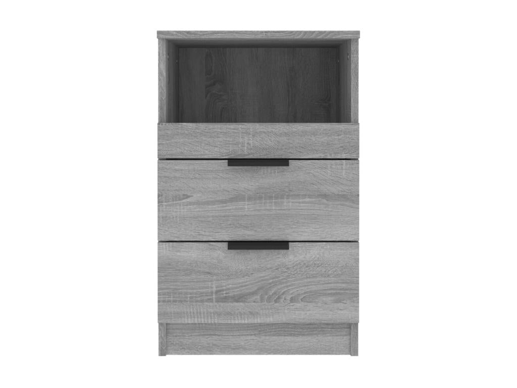 Nidchicshop - 2-piece bedside tables, Nidchicshop grey engineered wood 80205ZQHC