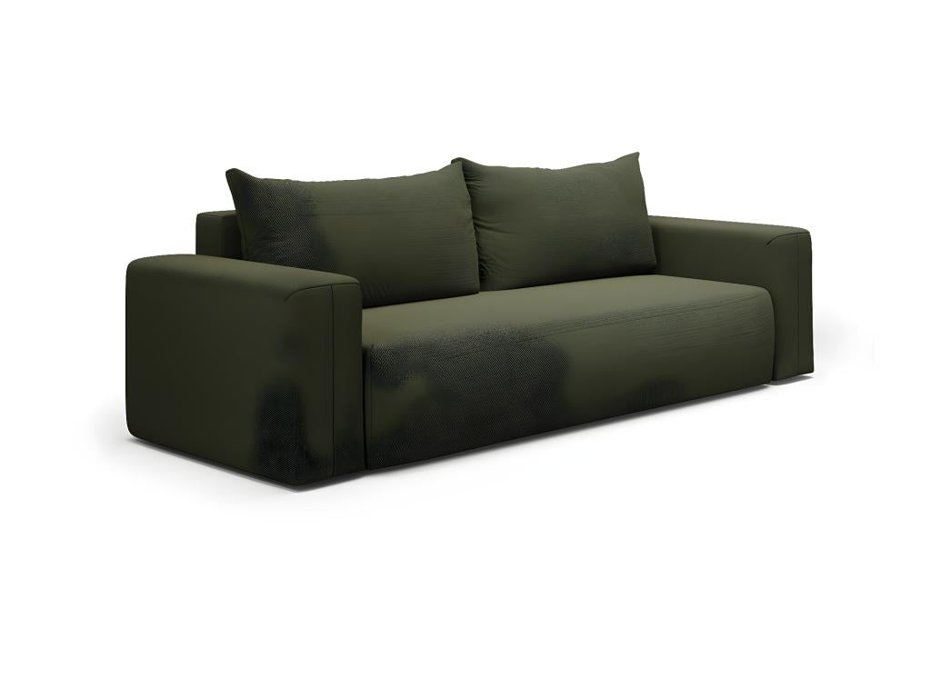 Calmetop 3-seater convertible sofa with storage, Fir Green 82116INJC