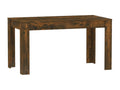 Smoked Oak Dining Table 140x74.5x76 Engineered Wood 46072XRAU