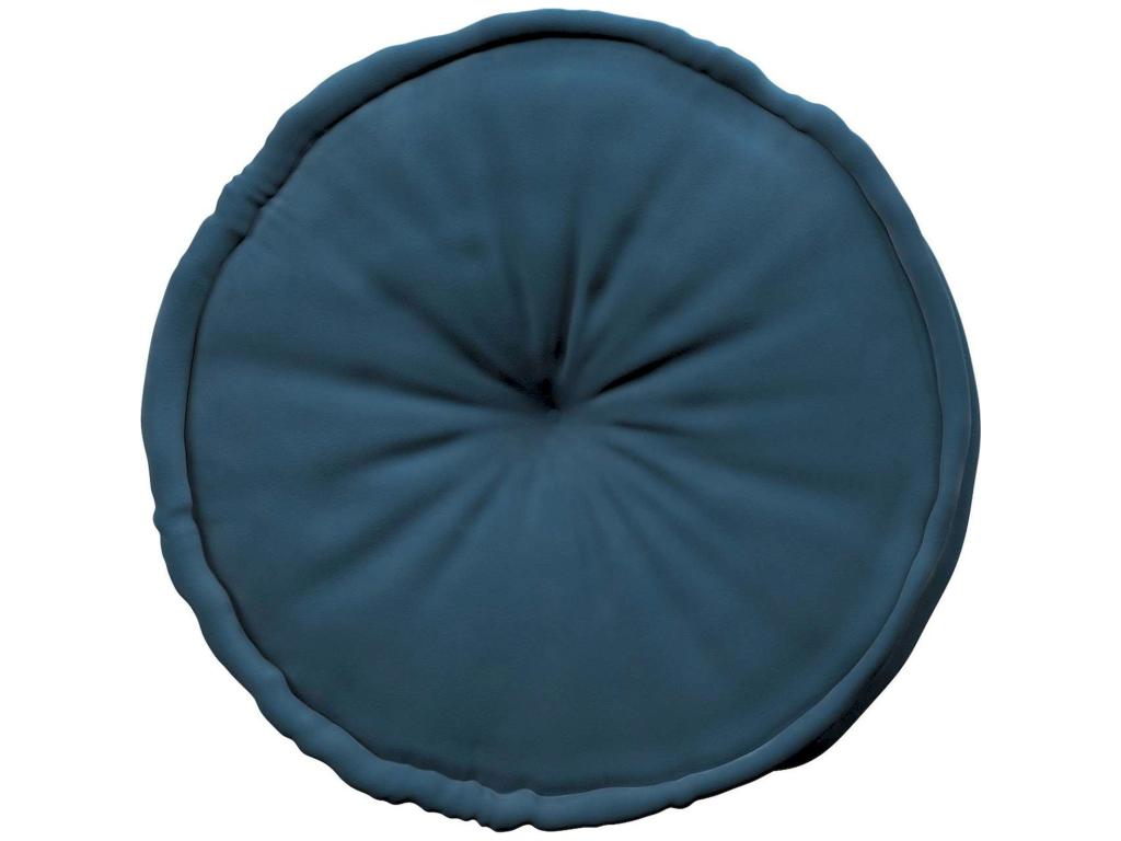 Nidchicshop round velvet pouf cushion 66087ARXK