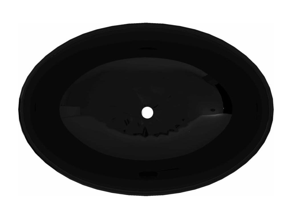 Bathroom sink, black, 40x33x13.5 cm, 02 0002481 83097YNRV