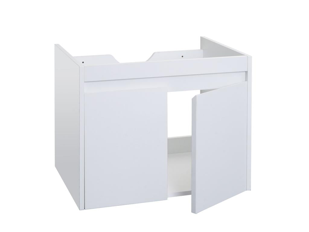 Nidchicshop-L86 white under-sink cabinet 00889NZFZ