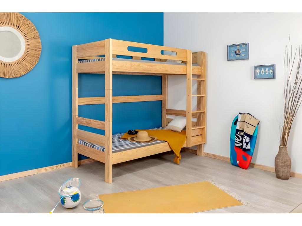 Separable bunk bed in solid pine, neo-clear varnish 24600GPFW