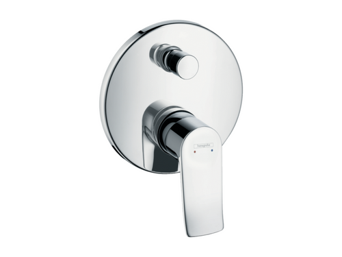 Bohometop Round Chrome Concealed Bath/Shower Mixer Tap with Concealed Body and Tool 84089XPTR