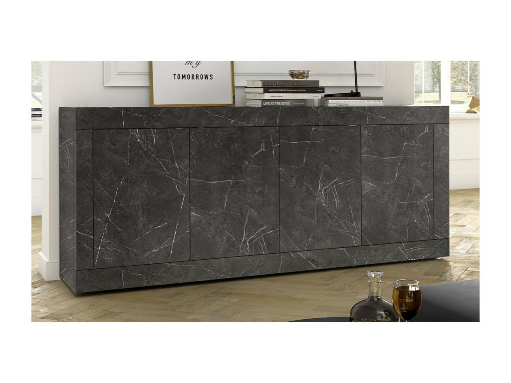 Initial 4-door sideboard - L207 cm 43952PRHR