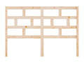 Headboard 146x4x100 cm Solid pine wood 71302KXRE