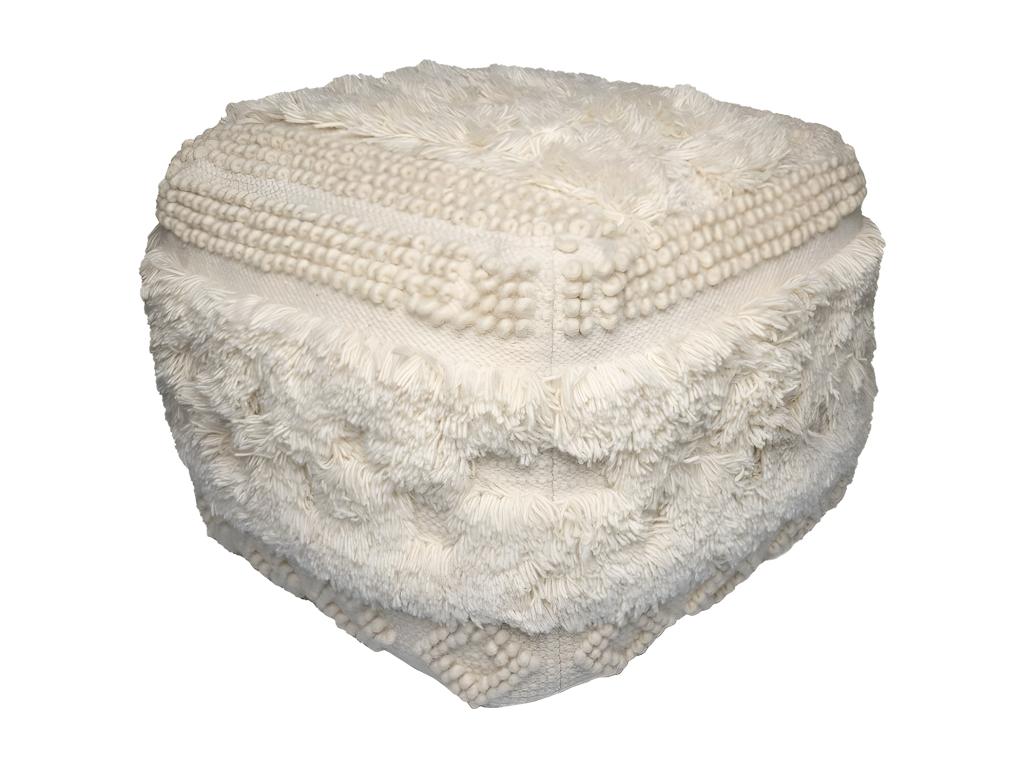 Nidchicshop Handmade Pouf 50cm Natural 83843FQUO