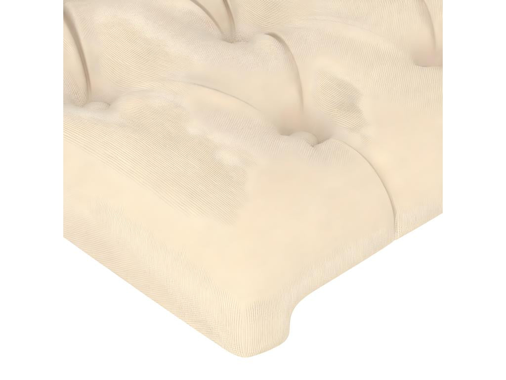 Cream Headboard 80x7x78/88 cm Fabric 70731FMKY
