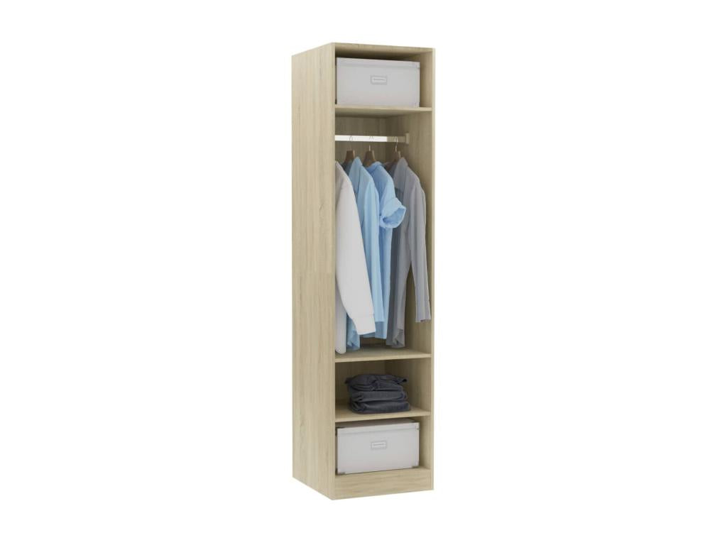 Calmetop Oak Wardrobe 50x50x200 cm Engineered Wood 51622ODWE