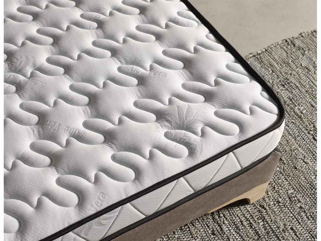 Nidchicshop Luxury Aloe Mattress 100x190cm Height 16cm/2 09208NDBN