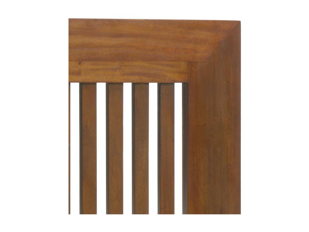 Brown Wooden Headboard 165x3x135cm - Nidchicshop 75736FJBL