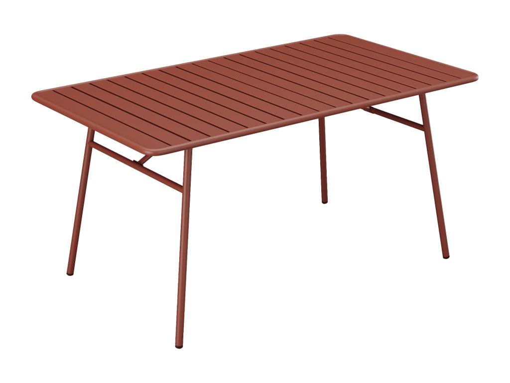 200cm Metal Garden Table - Nidchicshop 72388OMCJ