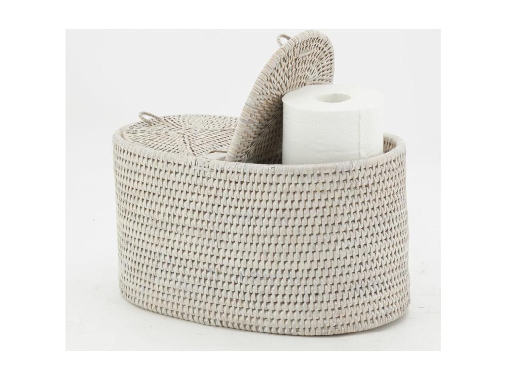 Rattan toilet paper holder 09900CAVI
