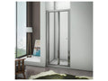 100x185cm shower door, folding shower door in clear tempered glass, for alcove installation, 32755KYTC