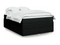 Nidchicshop bed base with mattress, black, 160x200 cm, fabric, 41680LSQW
