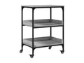 Nidchicshop kitchen trolley, grey, 60x41x80.5 cm, engineered wood, 95551JFJL