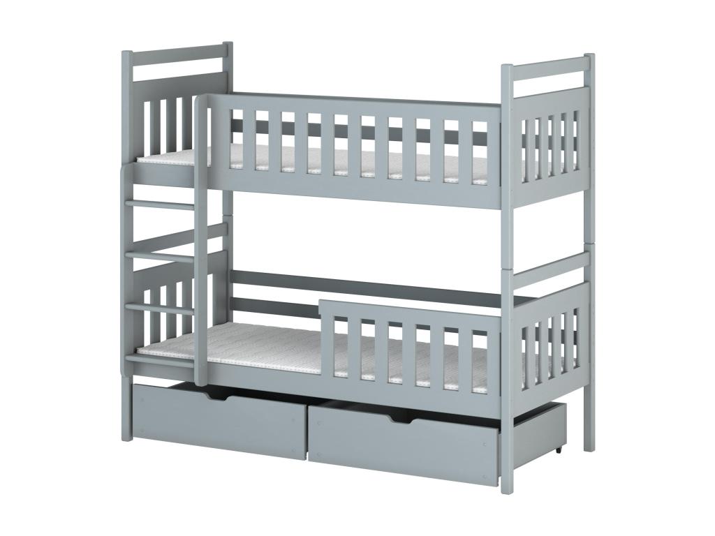 Nidchicshop BB013 Bunk Beds 80x170 cm Grey 48810XNXE