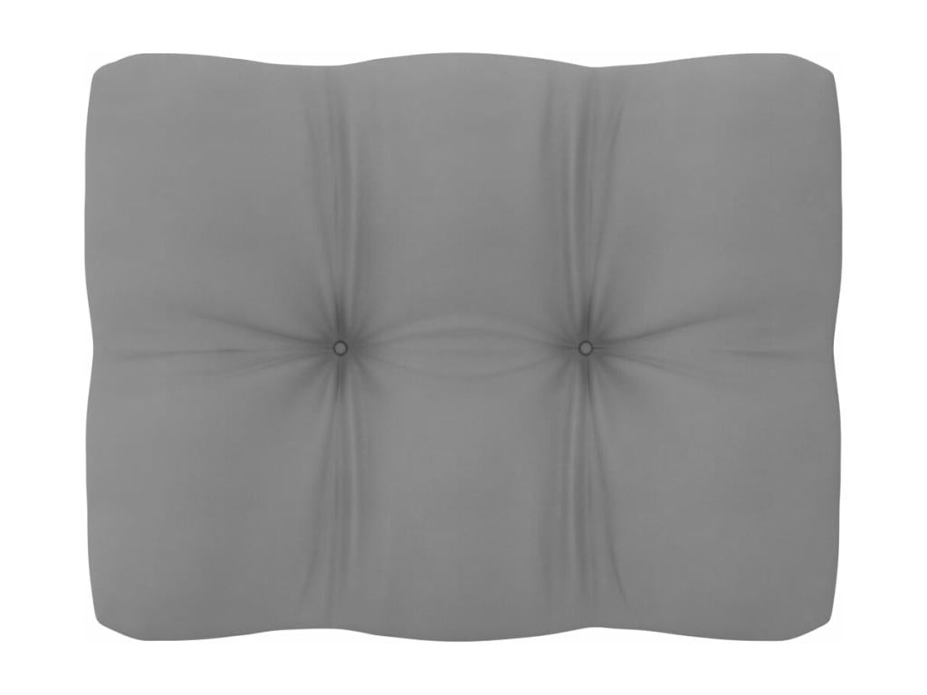 10-piece garden furniture set with cushions, solid pine wood, 82818NXAH