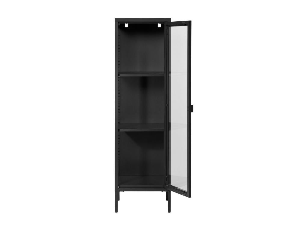 Calmetop Black Display Cabinet 40x35x140 cm Calmetop 24056ADTJ
