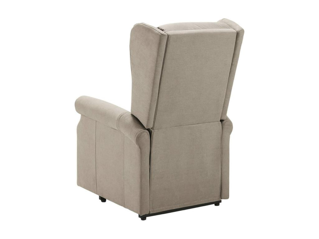 Nidchicshop 2-Motor Electric Reclining and Lift Chair in Beige Fabric - 13958ZKDV