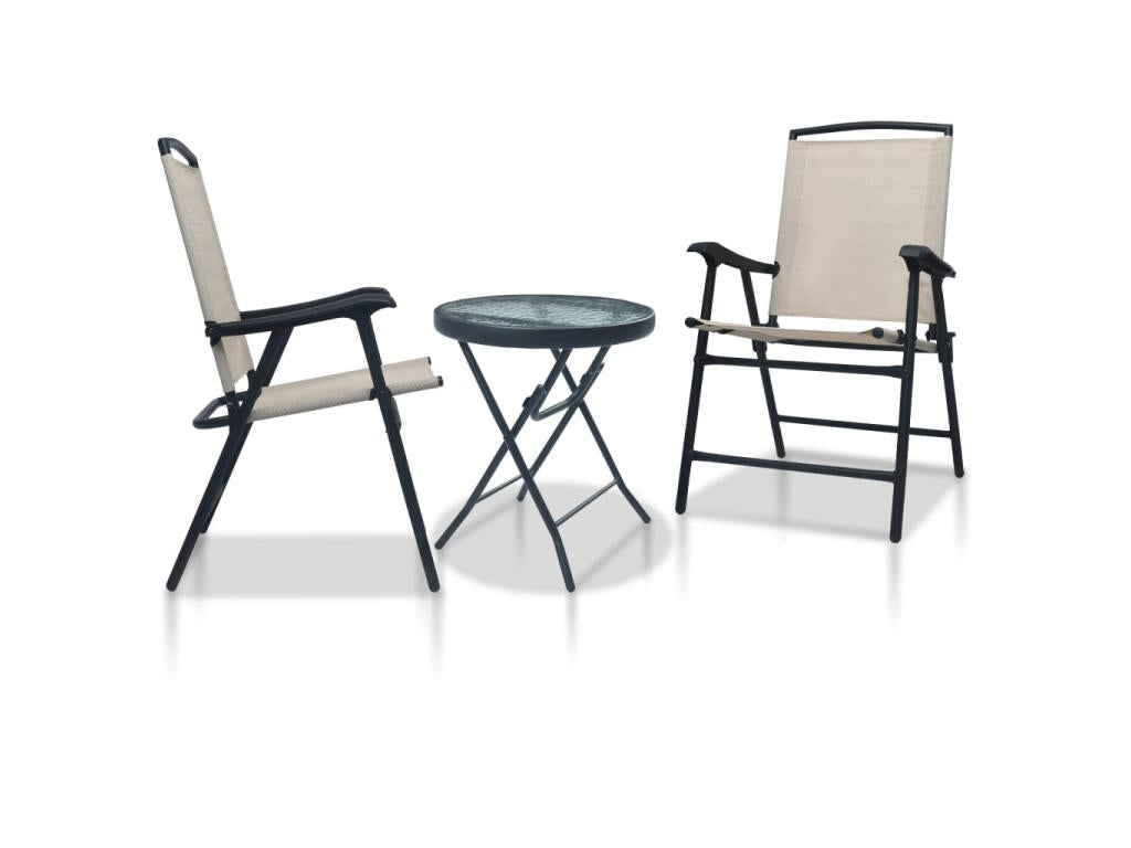 Nidchicshop 3-piece Cream Steel Set 42269KAJW