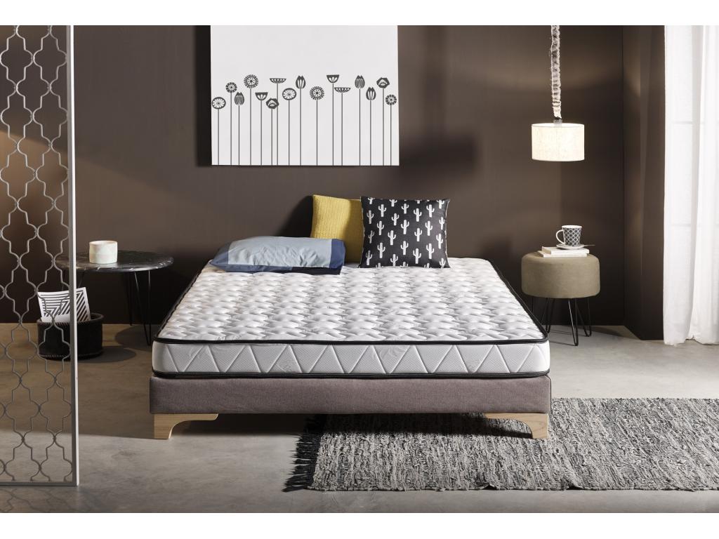 Nidchicshop Luxury Aloe Mattress 100x190cm Height 16cm/2 09208NDBN